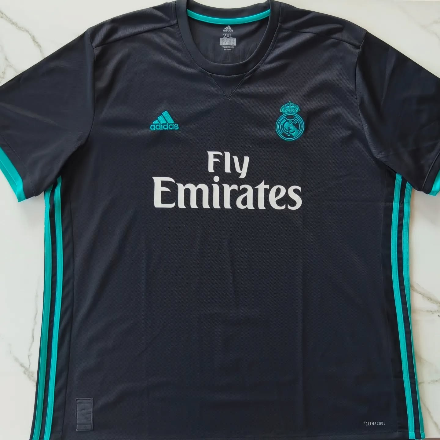 Real Madrid 2017-2018 Away Store Version Adidas - YourFootballShirt
