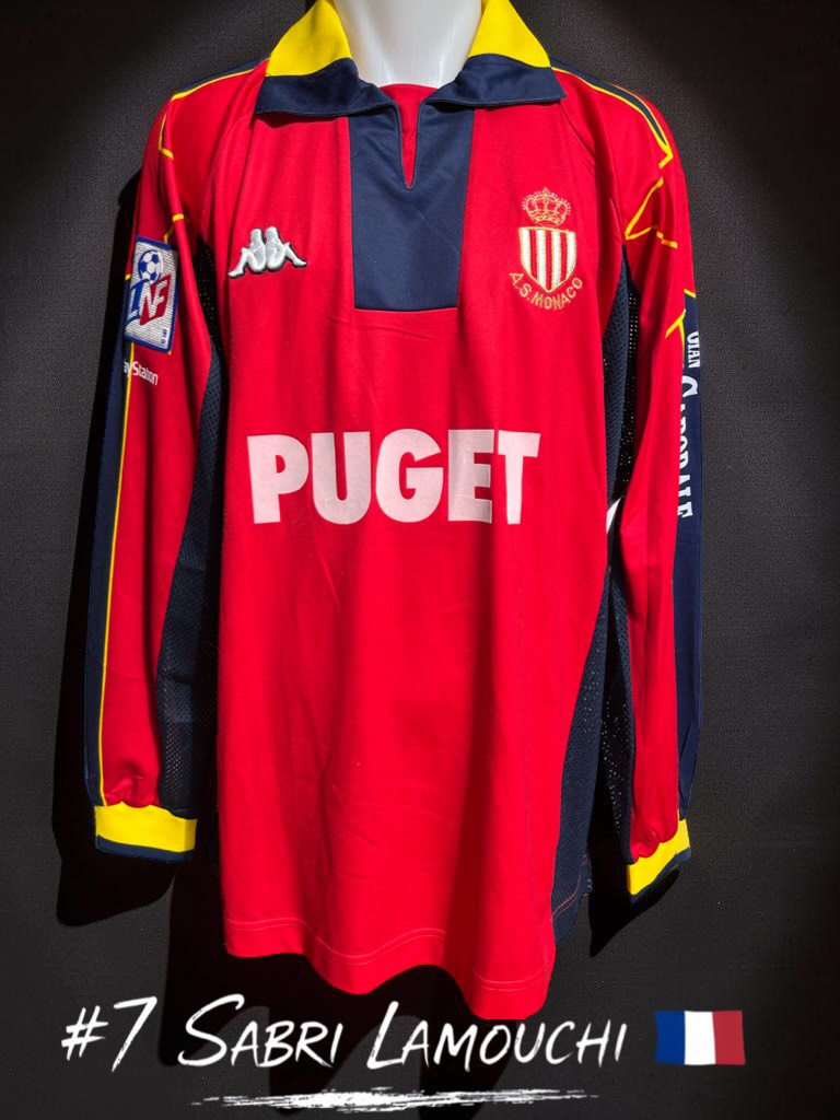 AS Monaco 1998-1999 Third Sabri Lamouchi