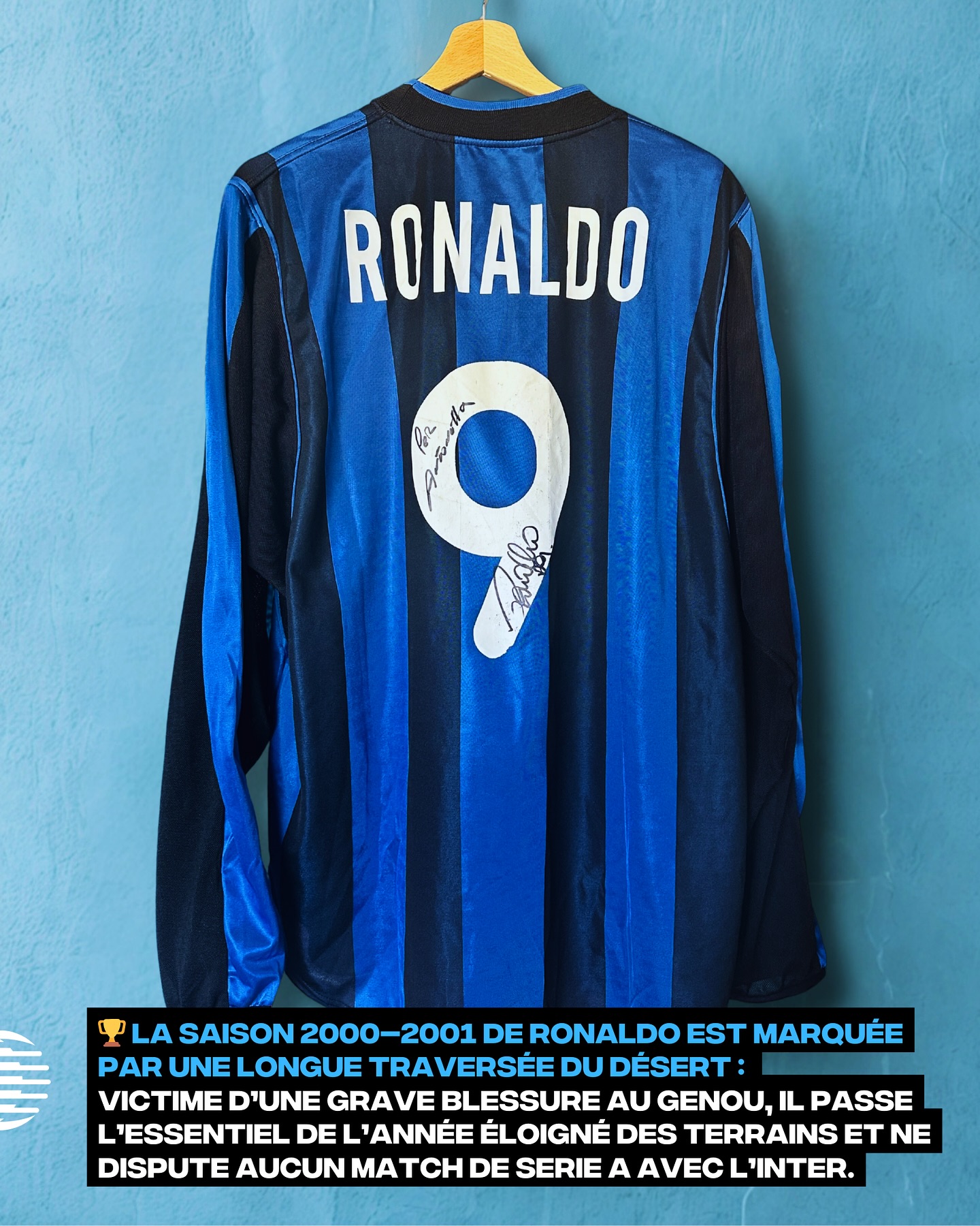 Inter Milan 2000-2001 Home Issued Nike - YourFootballShirt - Photo 2