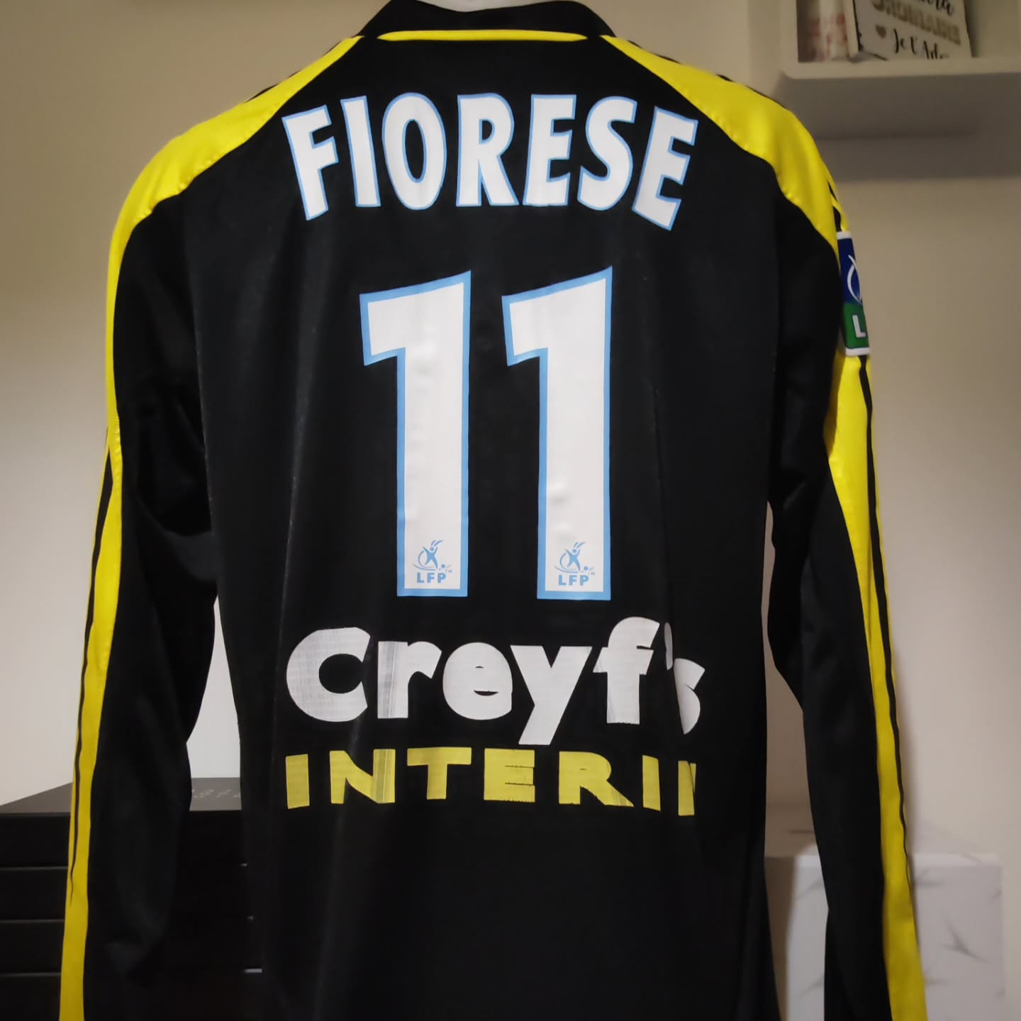 Olympique Marseille 2004-2005 Third Match Worn Adidas - YourFootballShirt - Photo 1