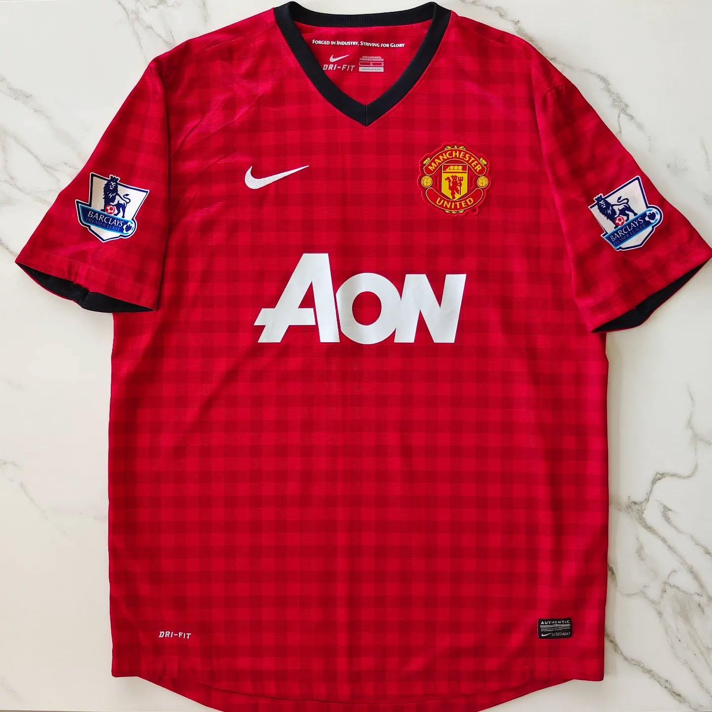 Manchester United 2012-2013 Home Store Version Nike - YourFootballShirt