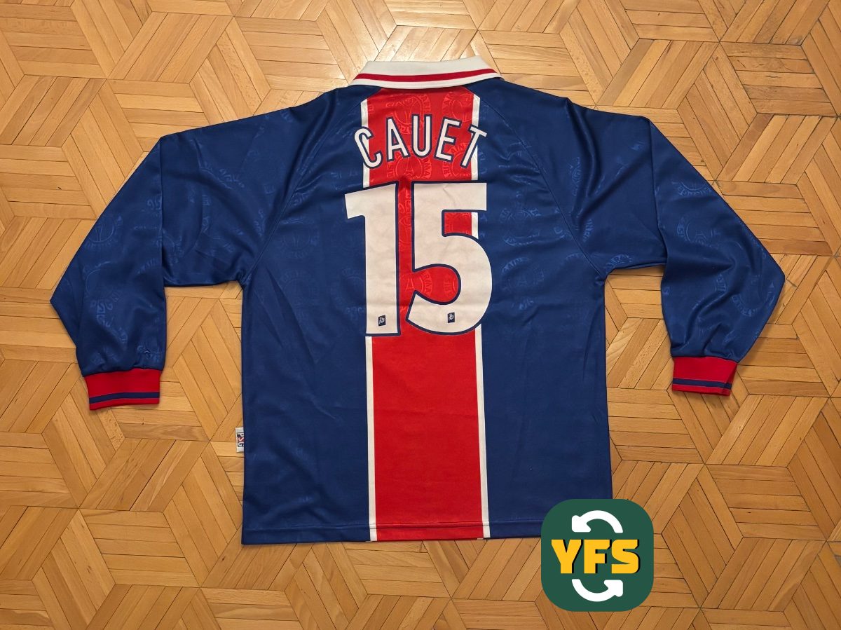 PSG 1996-1997 Cauet #15