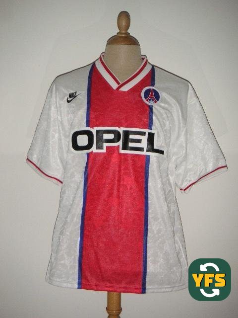 PSG 1995-1996 Away Issued Nike - YourFootballShirt - Photo 1