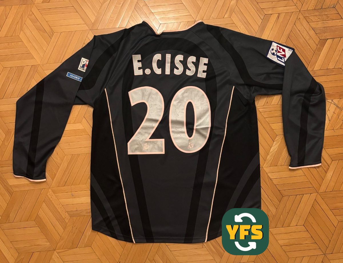 PSG 2001-2002 Third Match Worn Nike - YourFootballShirt - Photo 1