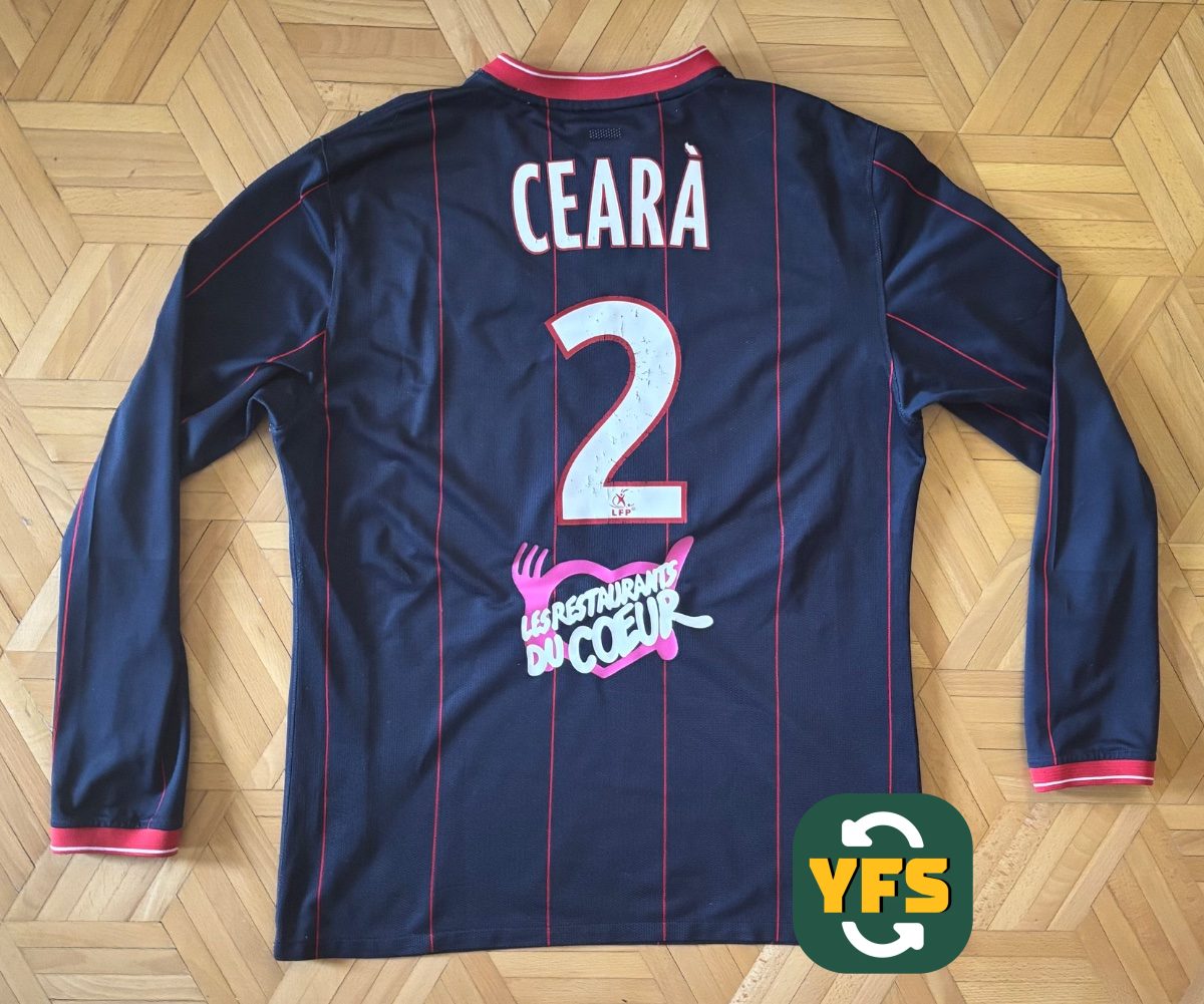 PSG 2009-2010 Home Match Worn Nike - YourFootballShirt - Photo 1