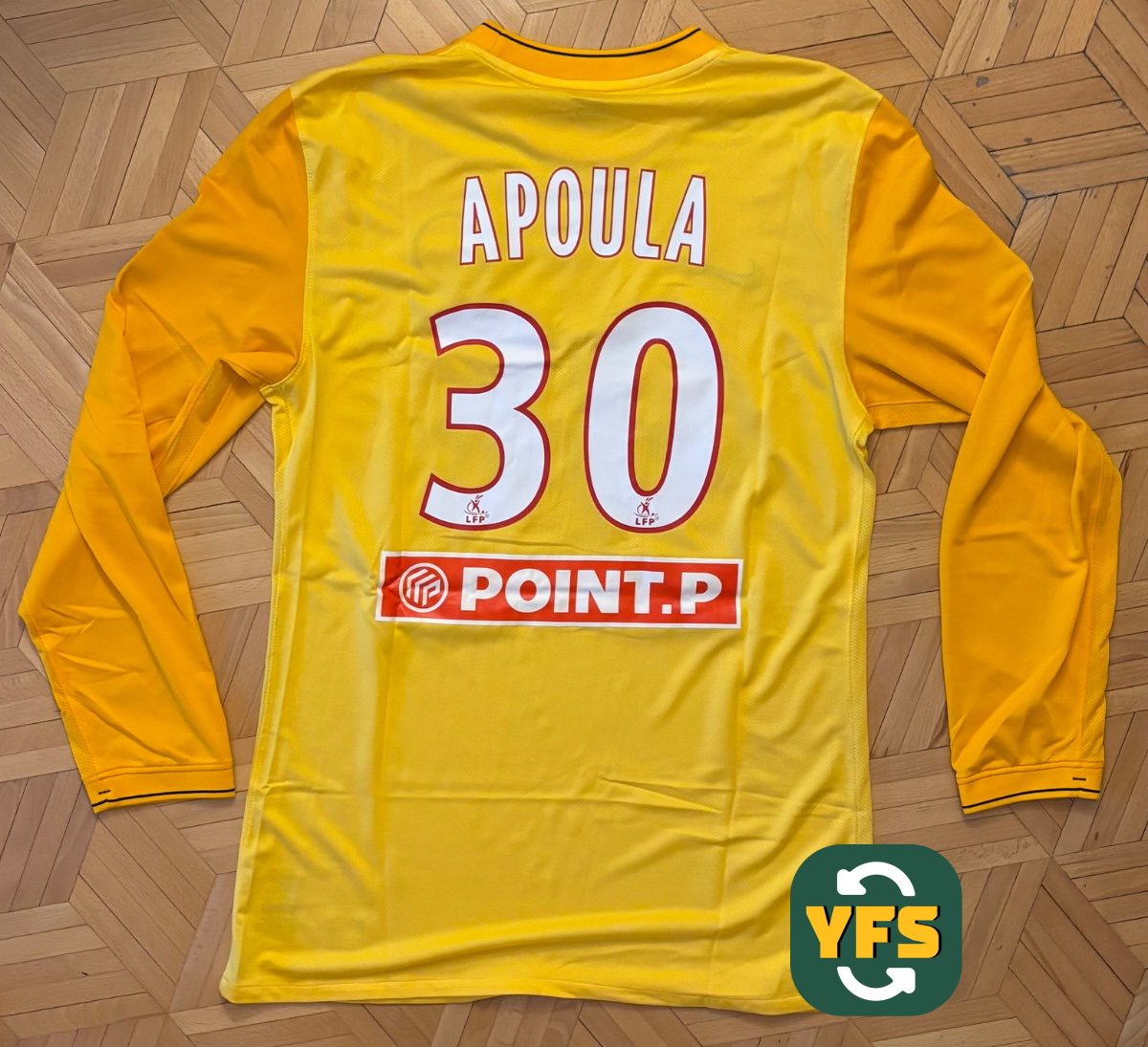 PSG 2009-2010 Goalkeeper Issued Nike - YourFootballShirt - Photo 1