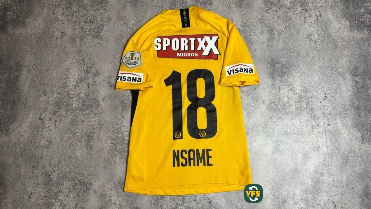 BSC Young Boys 2019-2020 Home Issued Nike - YourFootballShirt - Photo 1