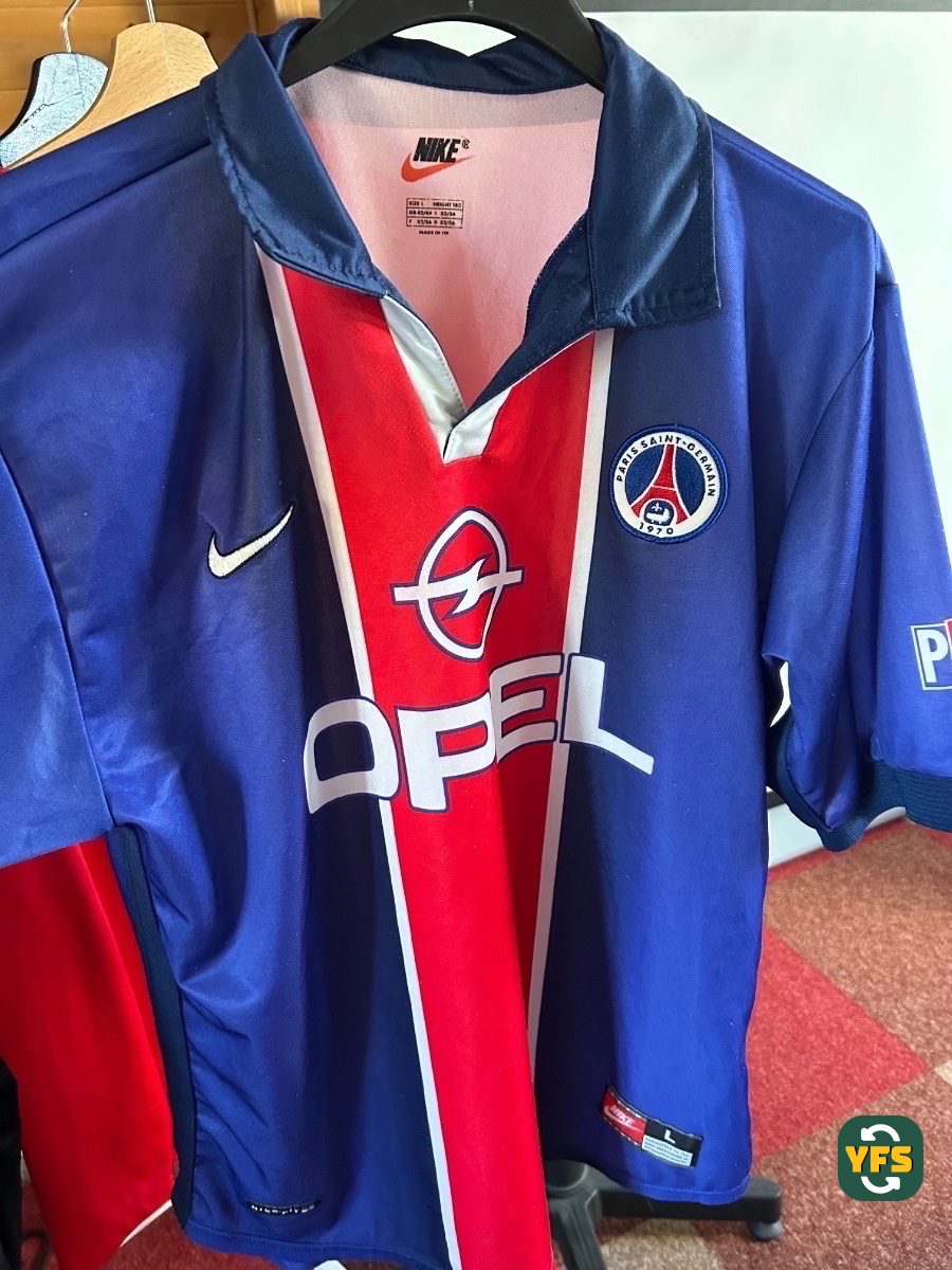 PSG 1998-1999 Home Store Version Nike - YourFootballShirt - Photo 1