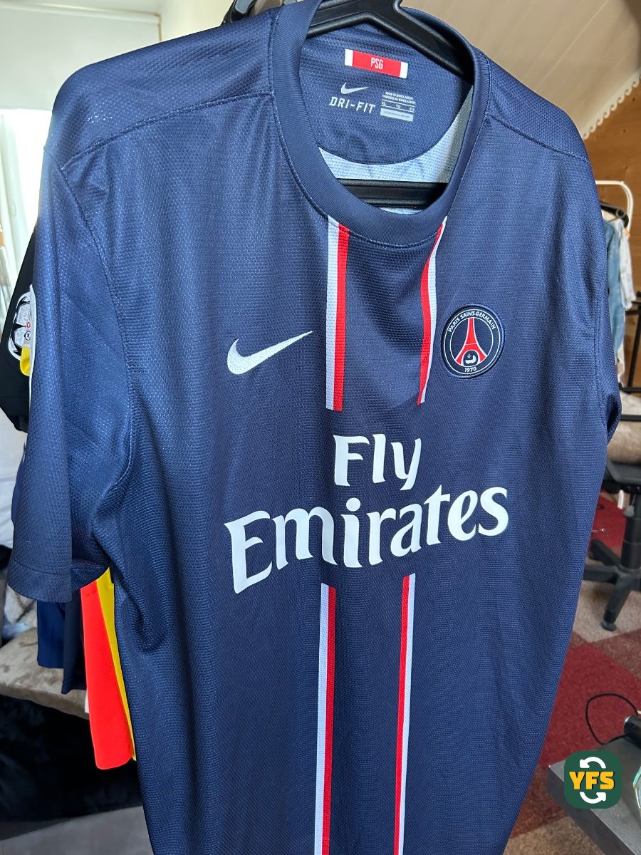 PSG 2012-2013 Home Store Version Nike - YourFootballShirt - Photo 1
