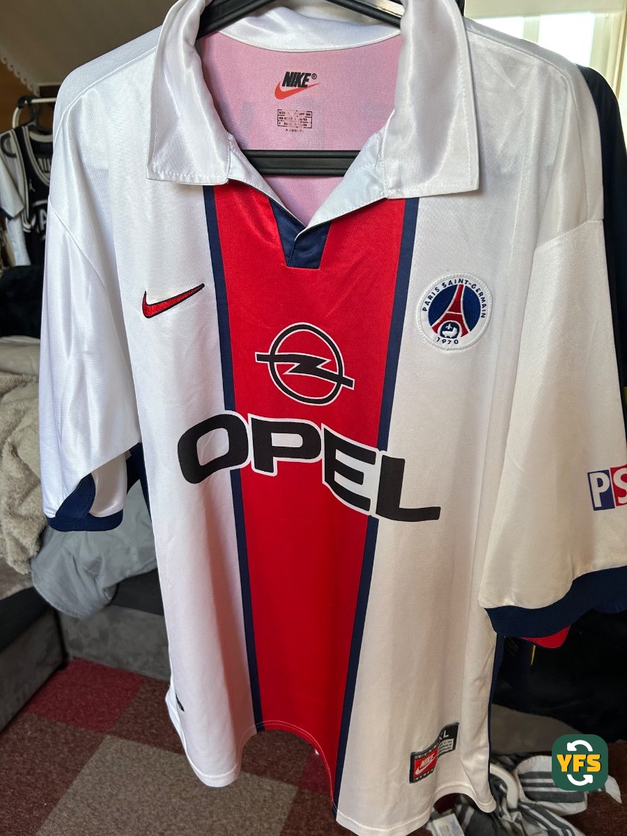 PSG 1998-1999 Away Store Version Nike - YourFootballShirt