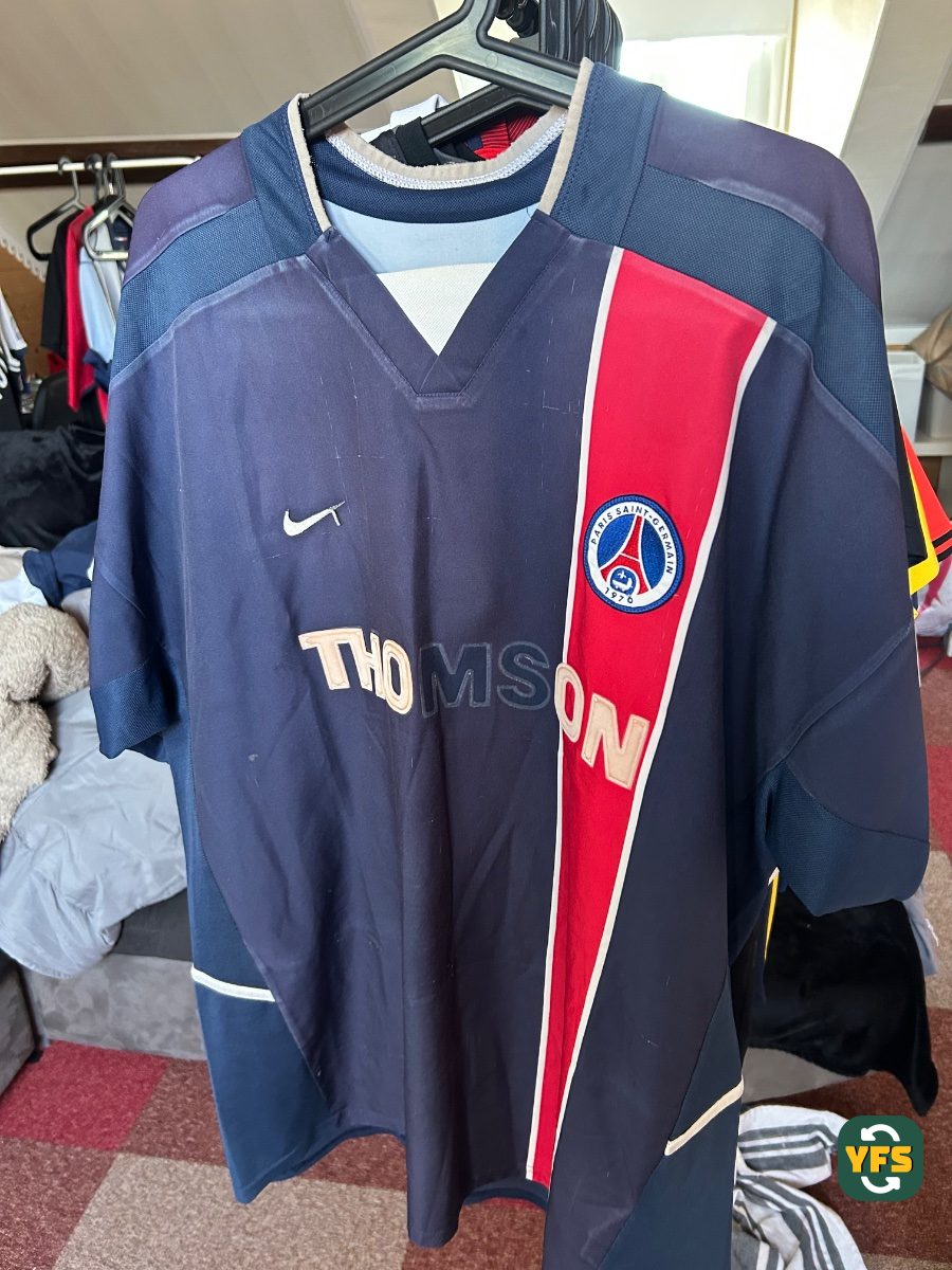 PSG 2002-2003 Home Store Version Nike - YourFootballShirt - Photo 1