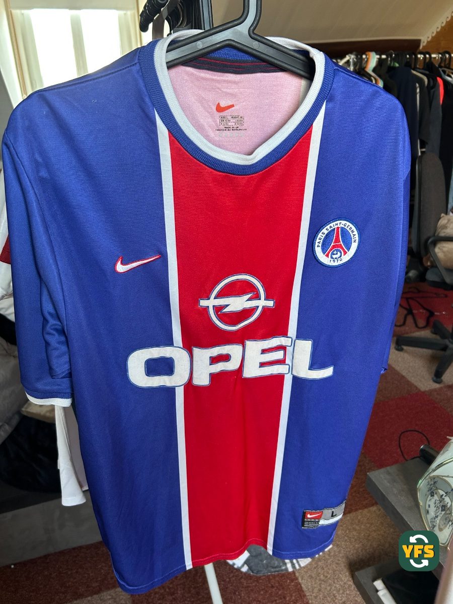 PSG 1999-2000 Home Store Version Nike - YourFootballShirt - Photo 1