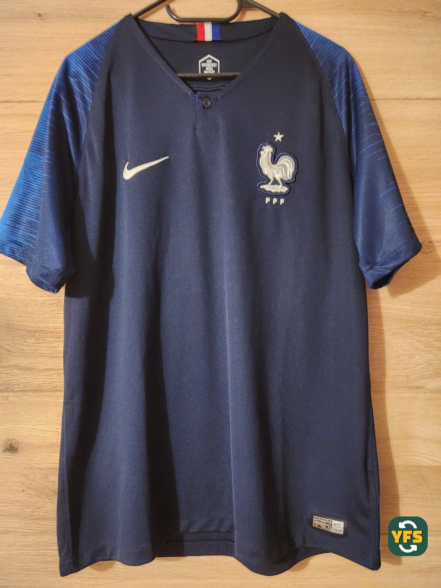 France 2018-2019 Home Store Version Nike - YourFootballShirt - Photo 1