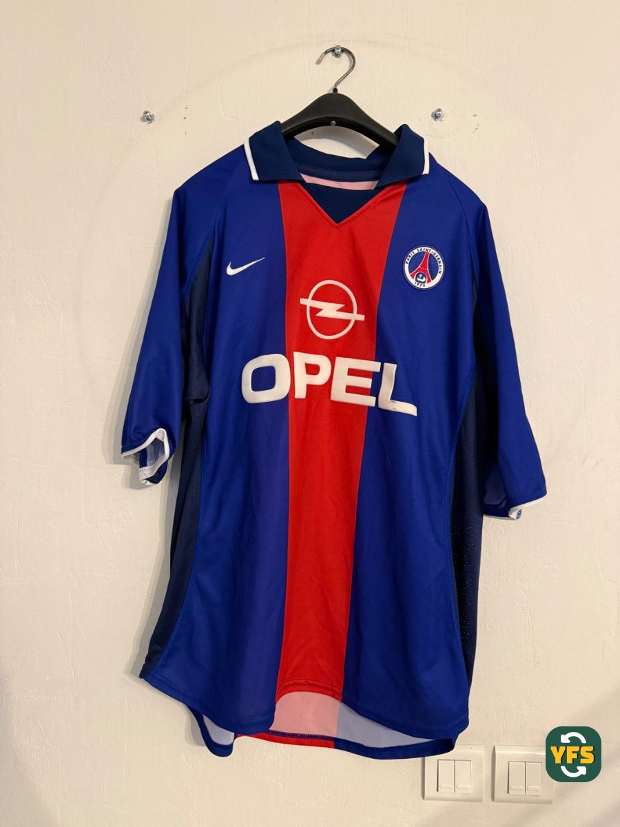 PSG 2000-2001 Home Store Version Nike - YourFootballShirt - Photo 1