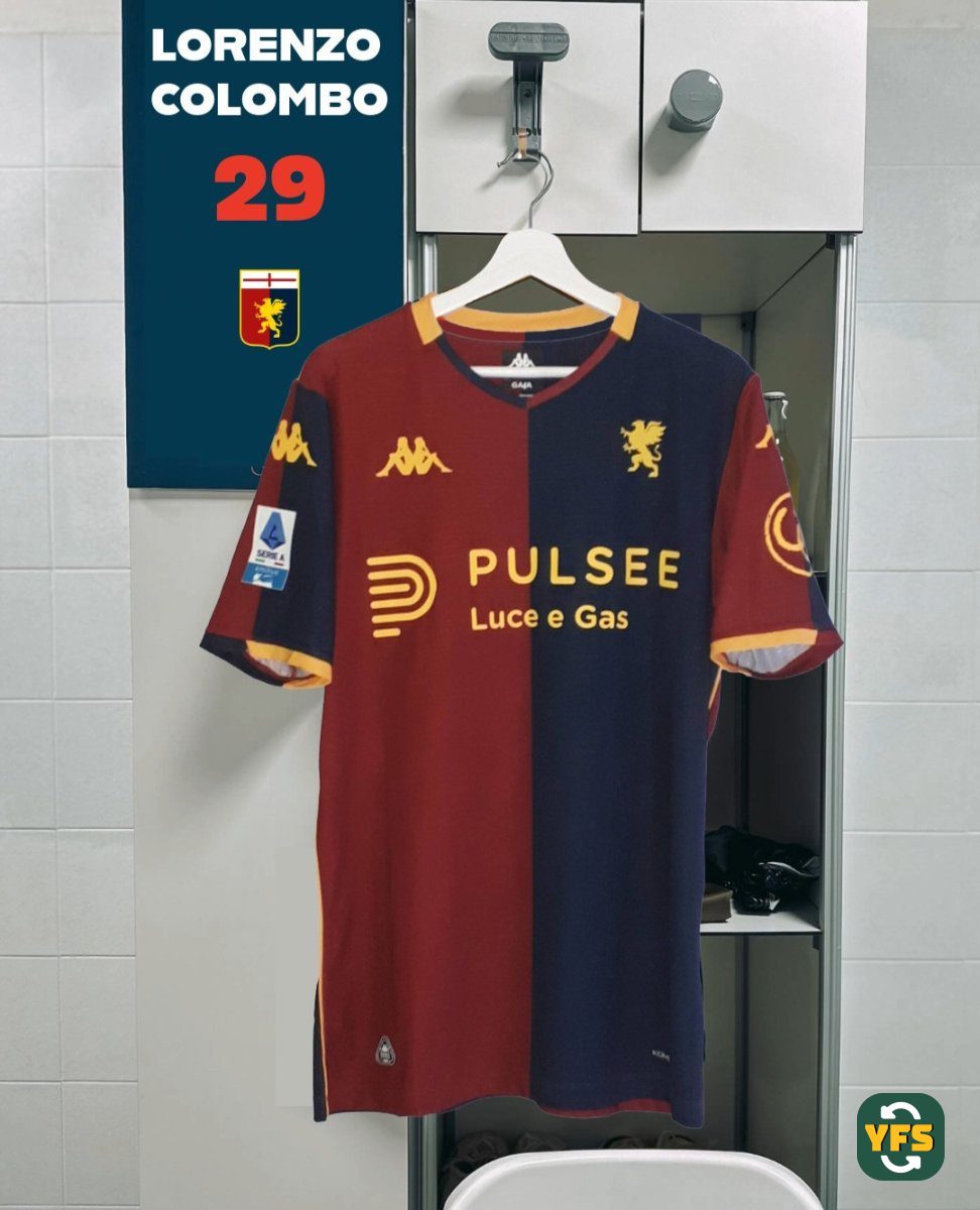 Genoa CFC 2025-2026 Home Pro Version Kappa - YourFootballShirt - Photo 1