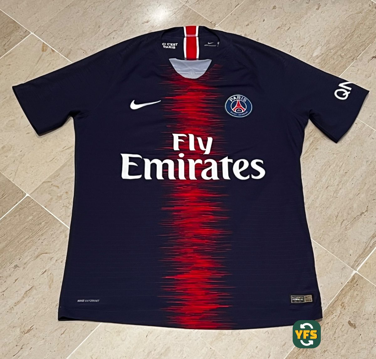 PSG 2018-2019 Home Pro Version Nike - YourFootballShirt - Photo 1