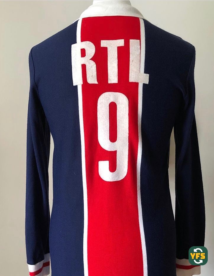 PSG 1980-1981 Home Match Worn Le Coq Sportif - YourFootballShirt - Photo 1