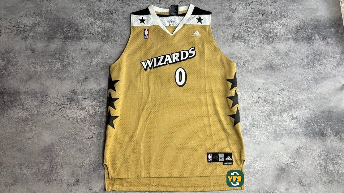 Washington Wizards 2001-2002 Home Gilbert Arenas