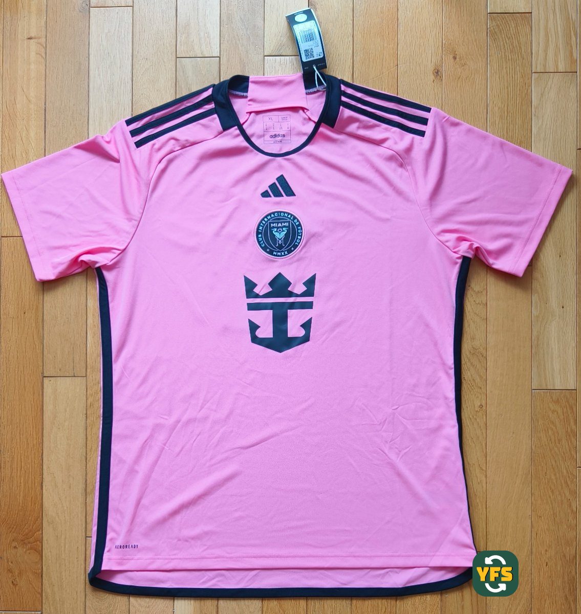 Inter Miami 2023-2024 Home Adidas - YourFootballShirt - Photo 1