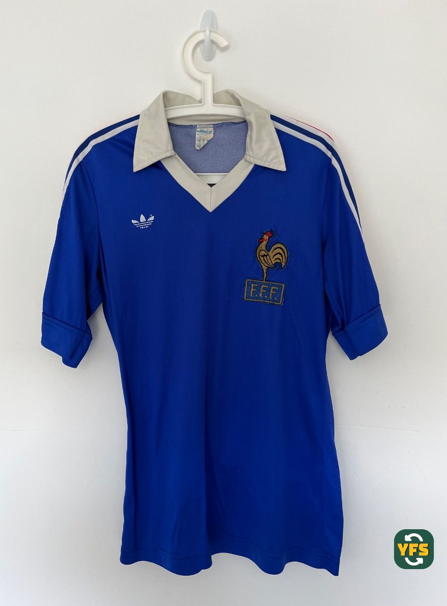 France 1979-1980 Home Store Version Adidas - YourFootballShirt