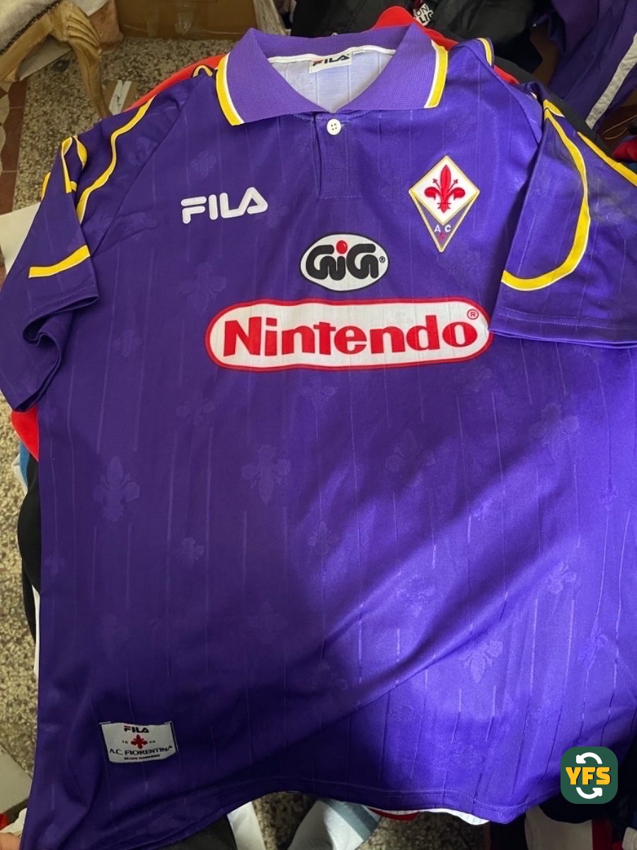 Fiorentina 1997-1998 Home Store Version Fila - YourFootballShirt - Photo 1