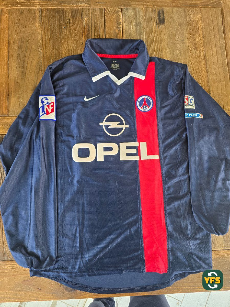PSG 2001-2002 Home Issued Nike - YourFootballShirt - Photo 1