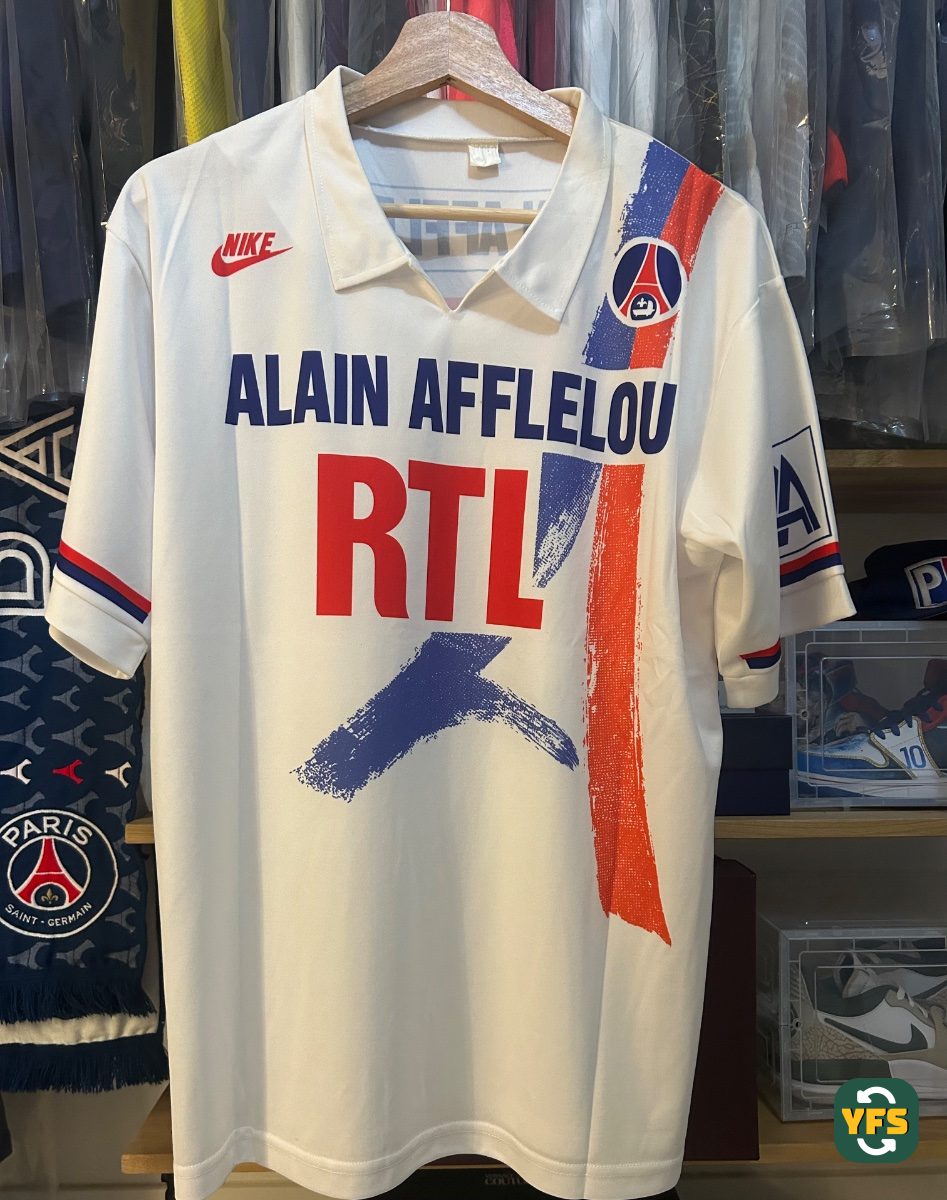 PSG 1990-1991 Home Pro Version Nike - YourFootballShirt - Photo 1