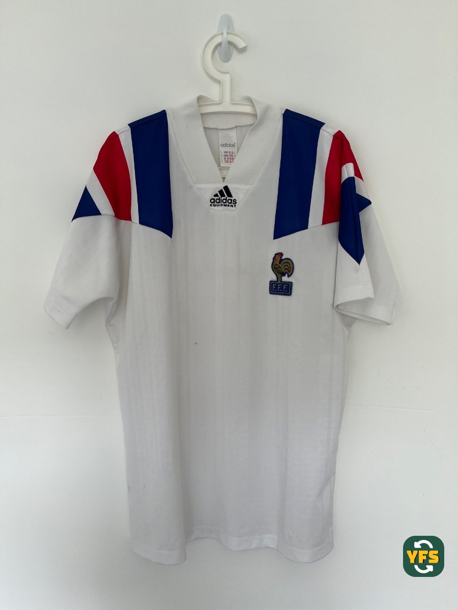 France 1992-1993 Away Store Version Adidas - YourFootballShirt