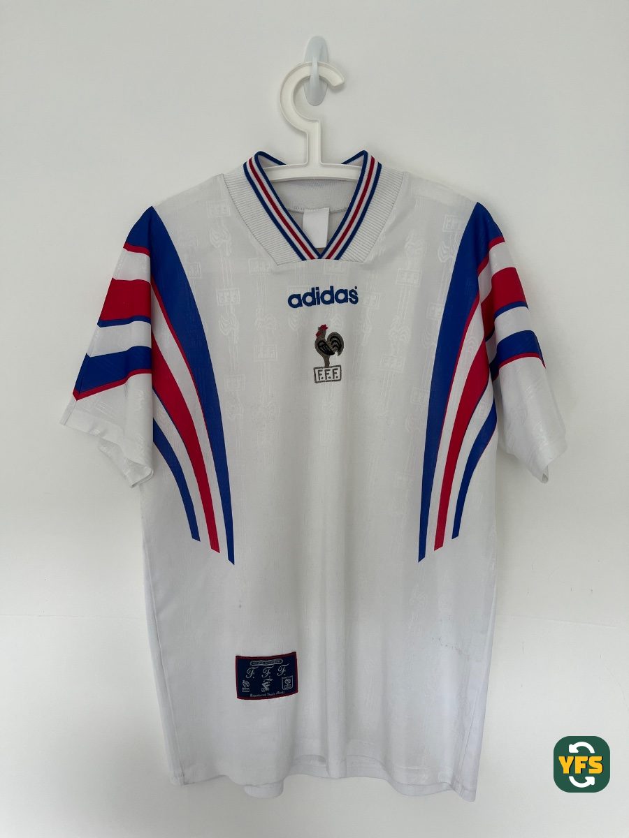 France 1996-1997 Away Store Version Adidas - YourFootballShirt