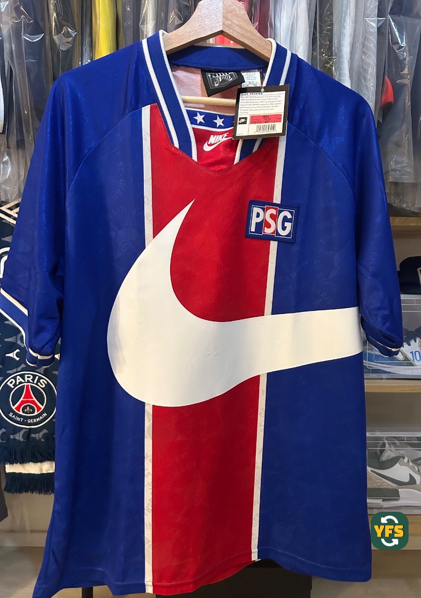 PSG 1994-1995 Special edition Nike / Golden Cabane - YourFootballShirt - Photo 1