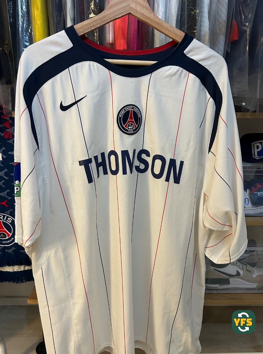 PSG 2005-2006 Away Pro Version Nike - YourFootballShirt - Photo 1