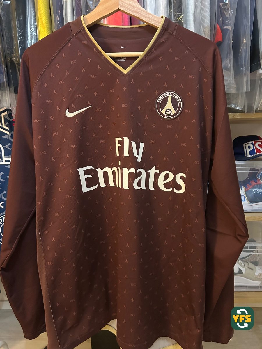 PSG 2006-2007 Away Pro Version Nike - YourFootballShirt - Photo 1