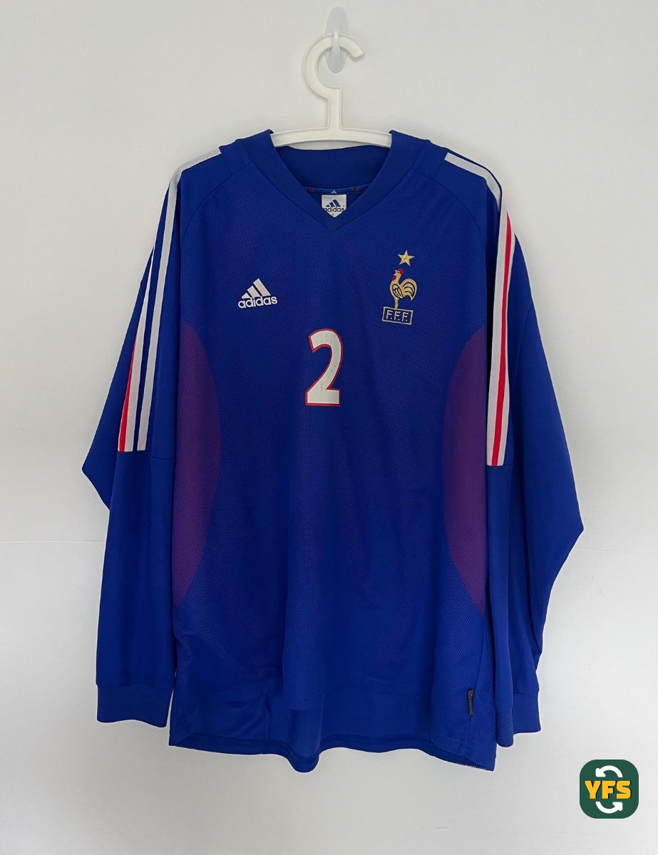 France 2002-2003 Home Issued Adidas - YourFootballShirt