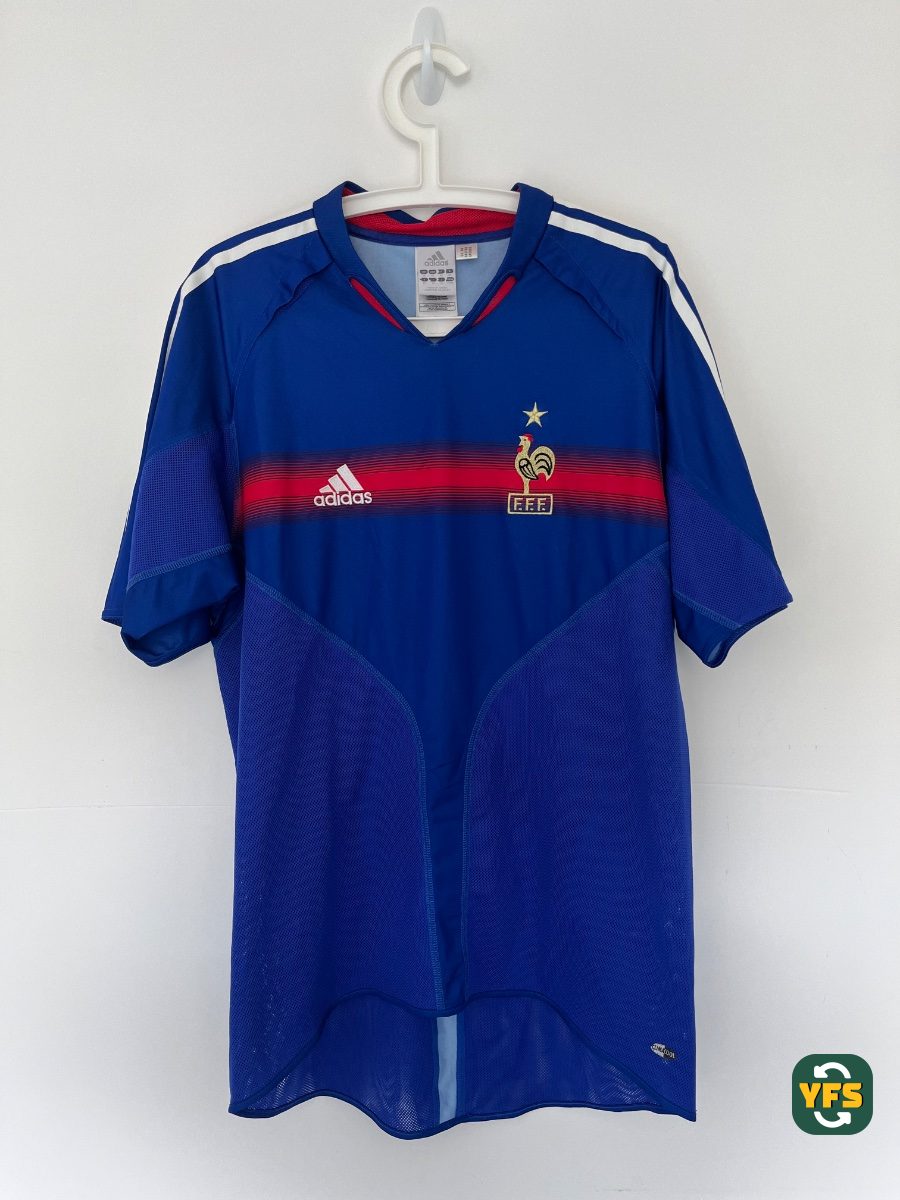 France 2004-2005 Home Store Version Adidas - YourFootballShirt