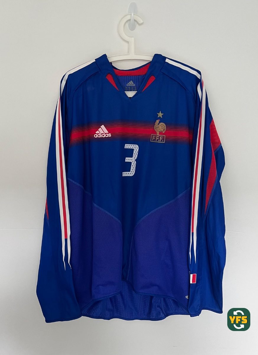France 2004-2005 Home Issued Adidas - YourFootballShirt