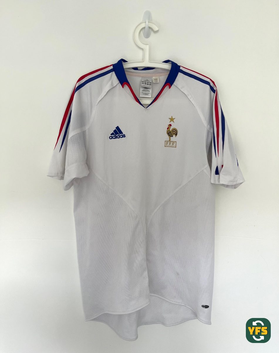 France 2004-2005 Away Store Version Adidas - YourFootballShirt