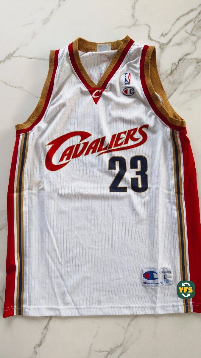 Cleveland Cavs 2008-2009 Home Store Version Champion USA - YourFootballShirt - Photo 1