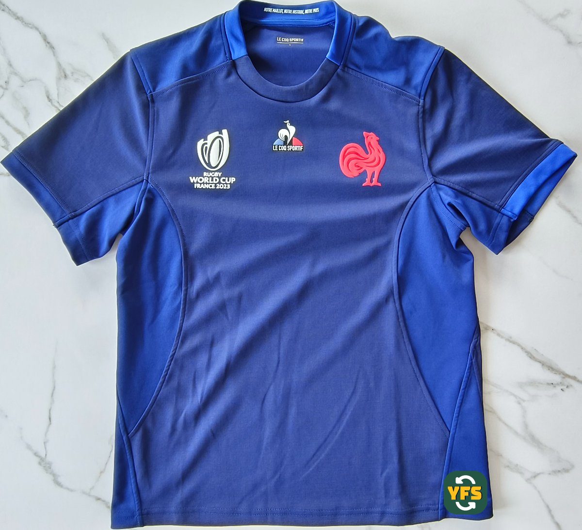 France 2023-2024 Home Store Version Le Coq Sportif - YourFootballShirt - Photo 1