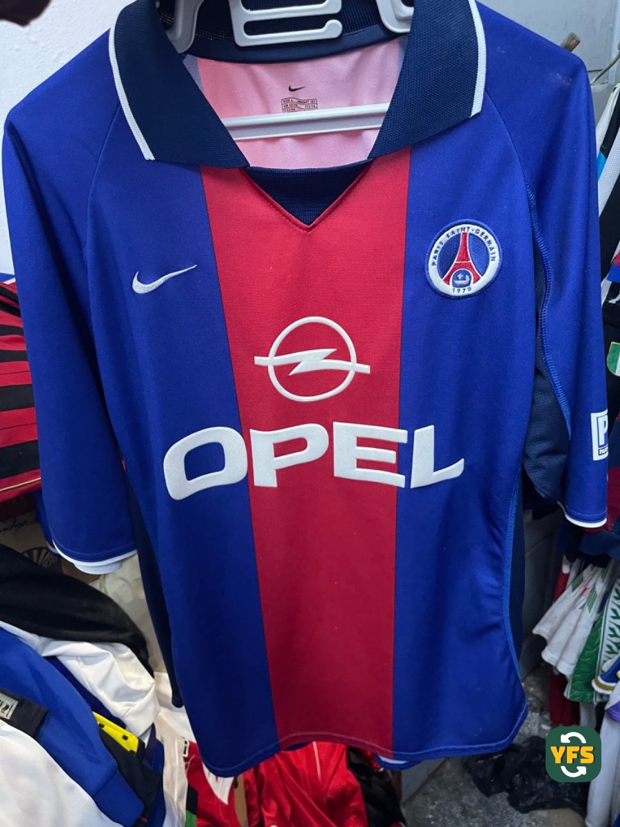 PSG 2000-2001 Home Store Version Nike - YourFootballShirt - Photo 1