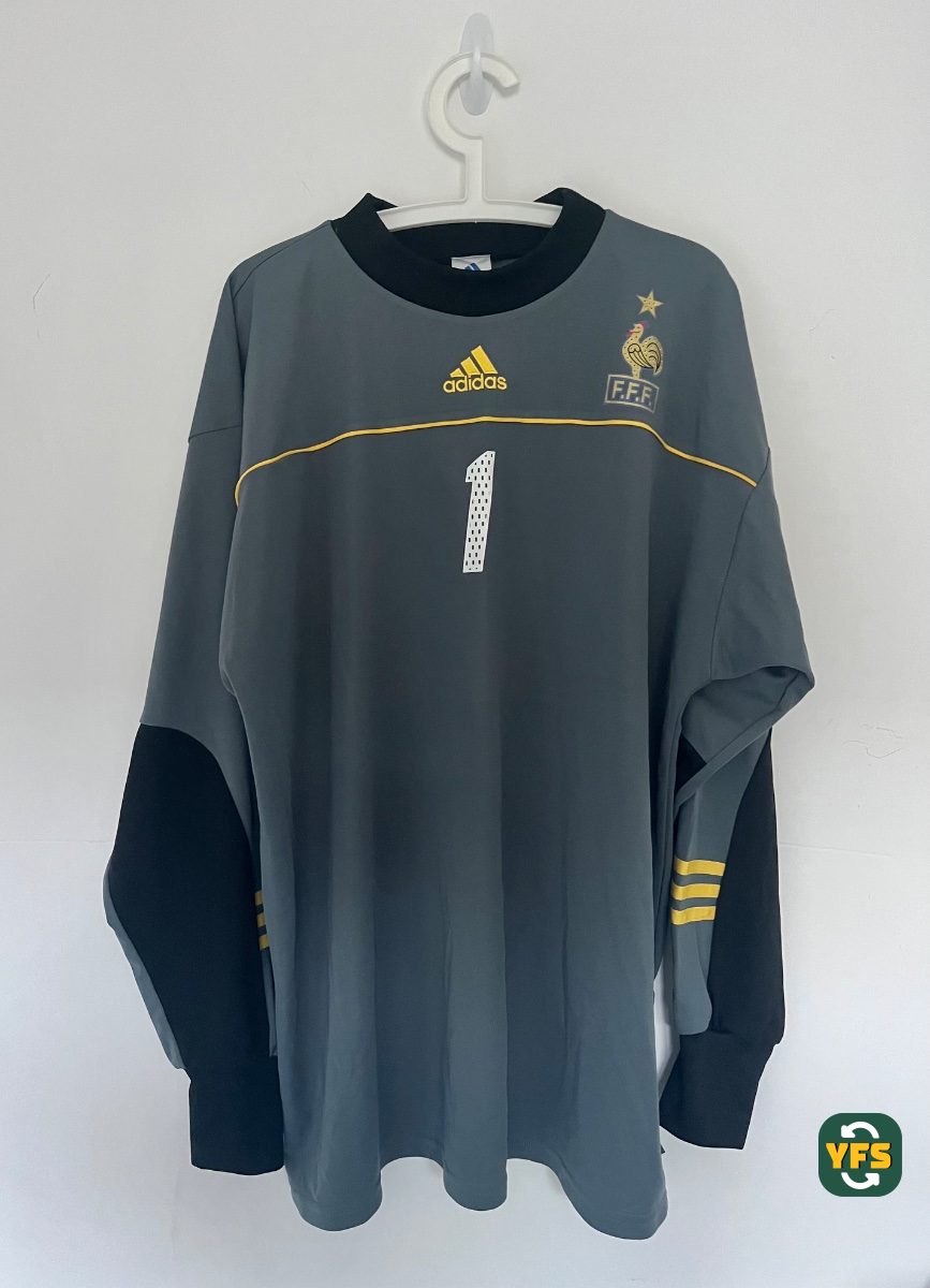 France 2008-2009 Goalkeeper Issued Nike - YourFootballShirt