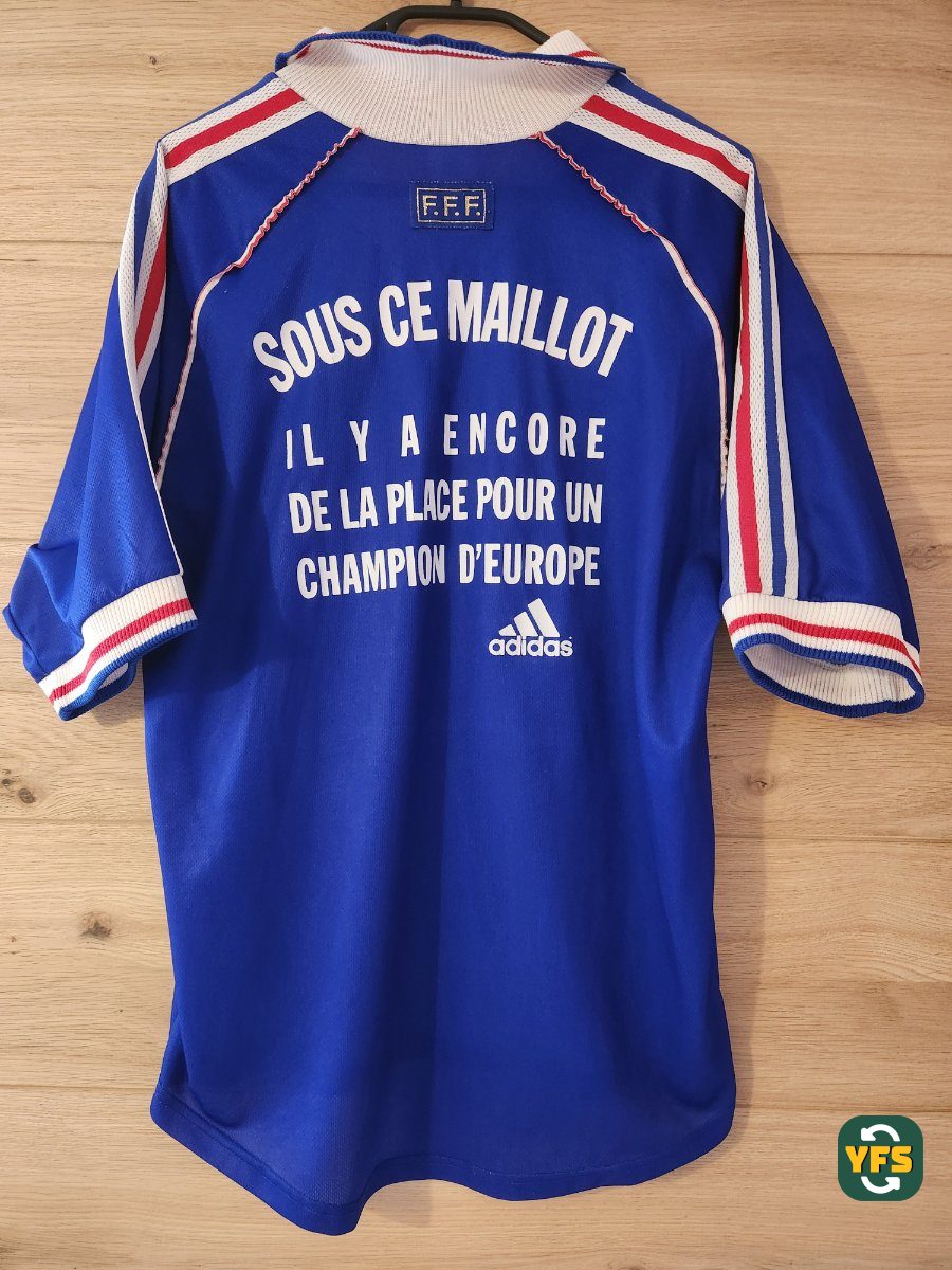 France 1998-1999 Home Store Version Adidas - YourFootballShirt - Photo 1
