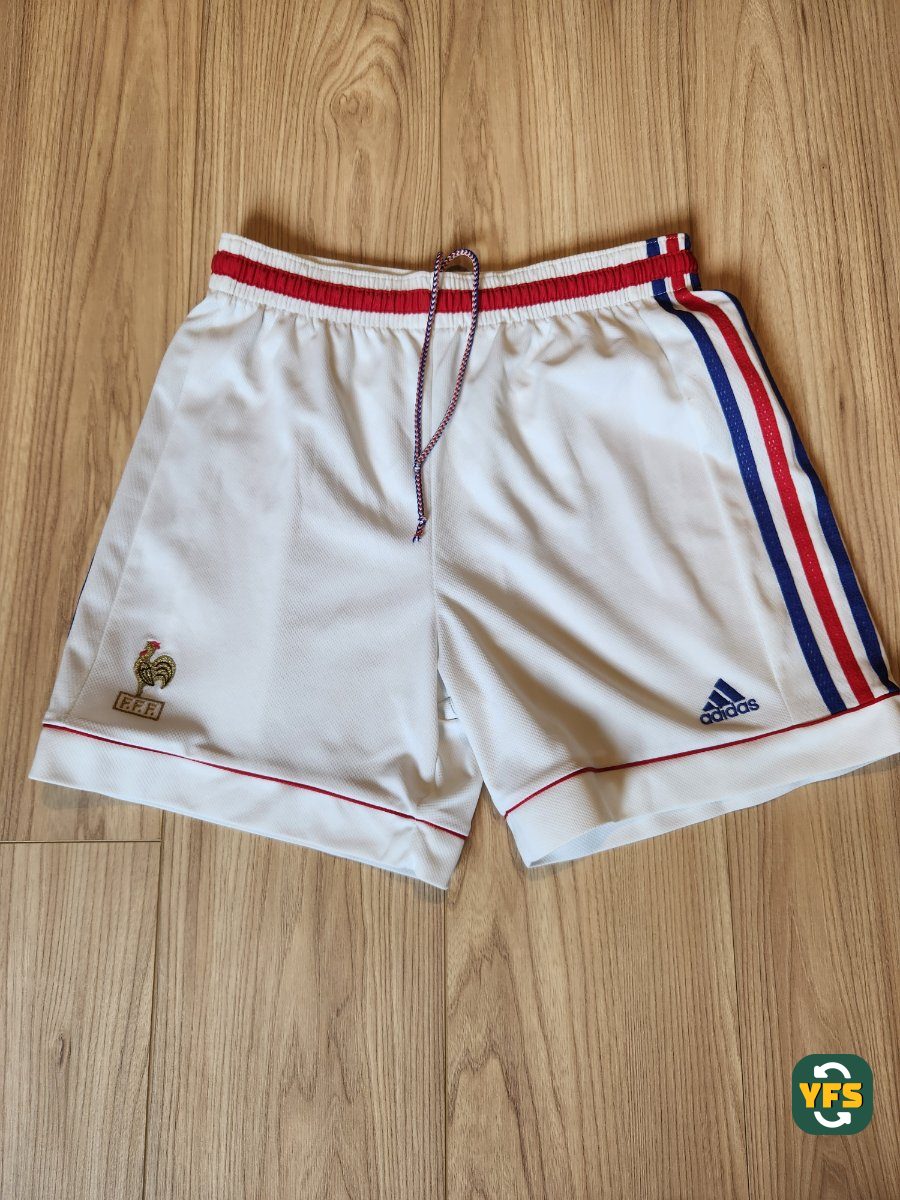 France 1998-1999 Home Store Version Adidas - YourFootballShirt - Photo 1
