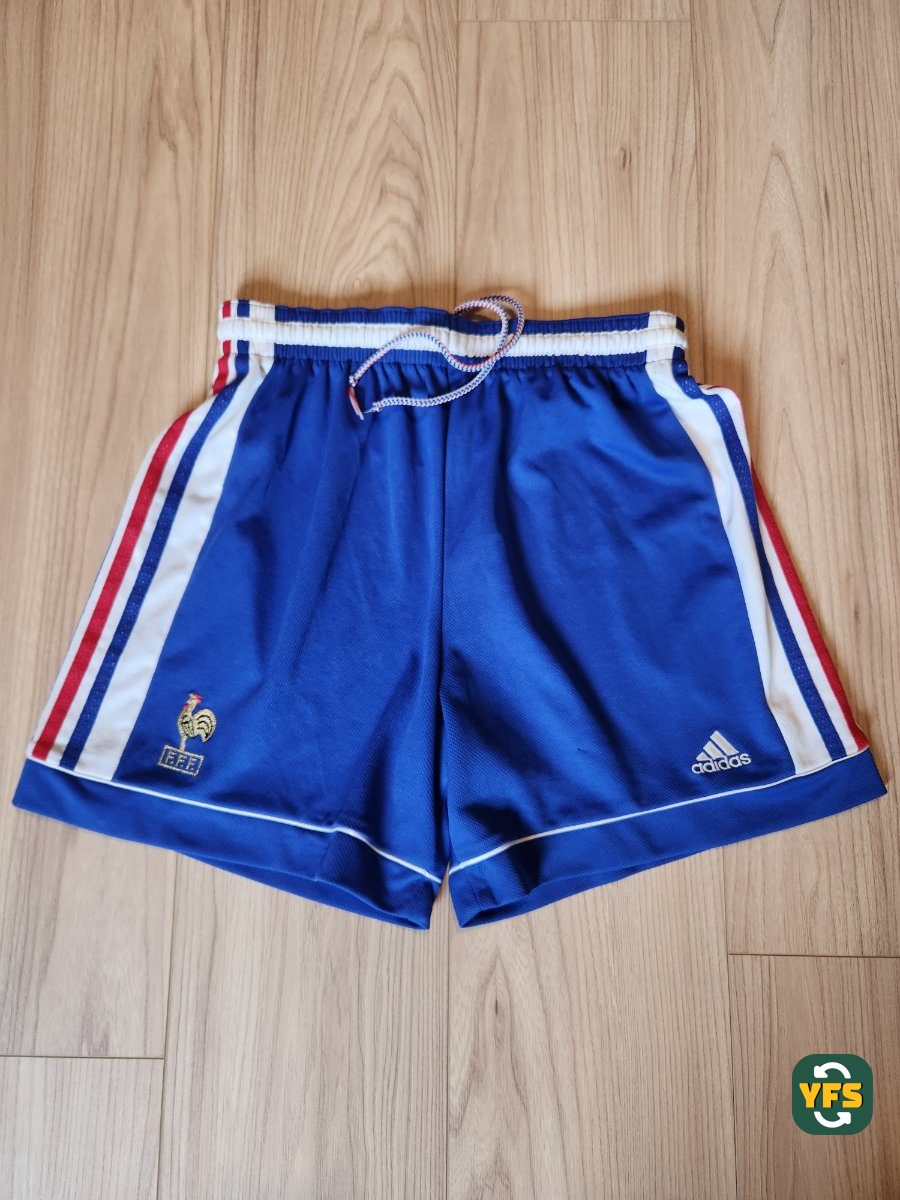 France 1998-1999 Away Store Version Adidas - YourFootballShirt - Photo 1