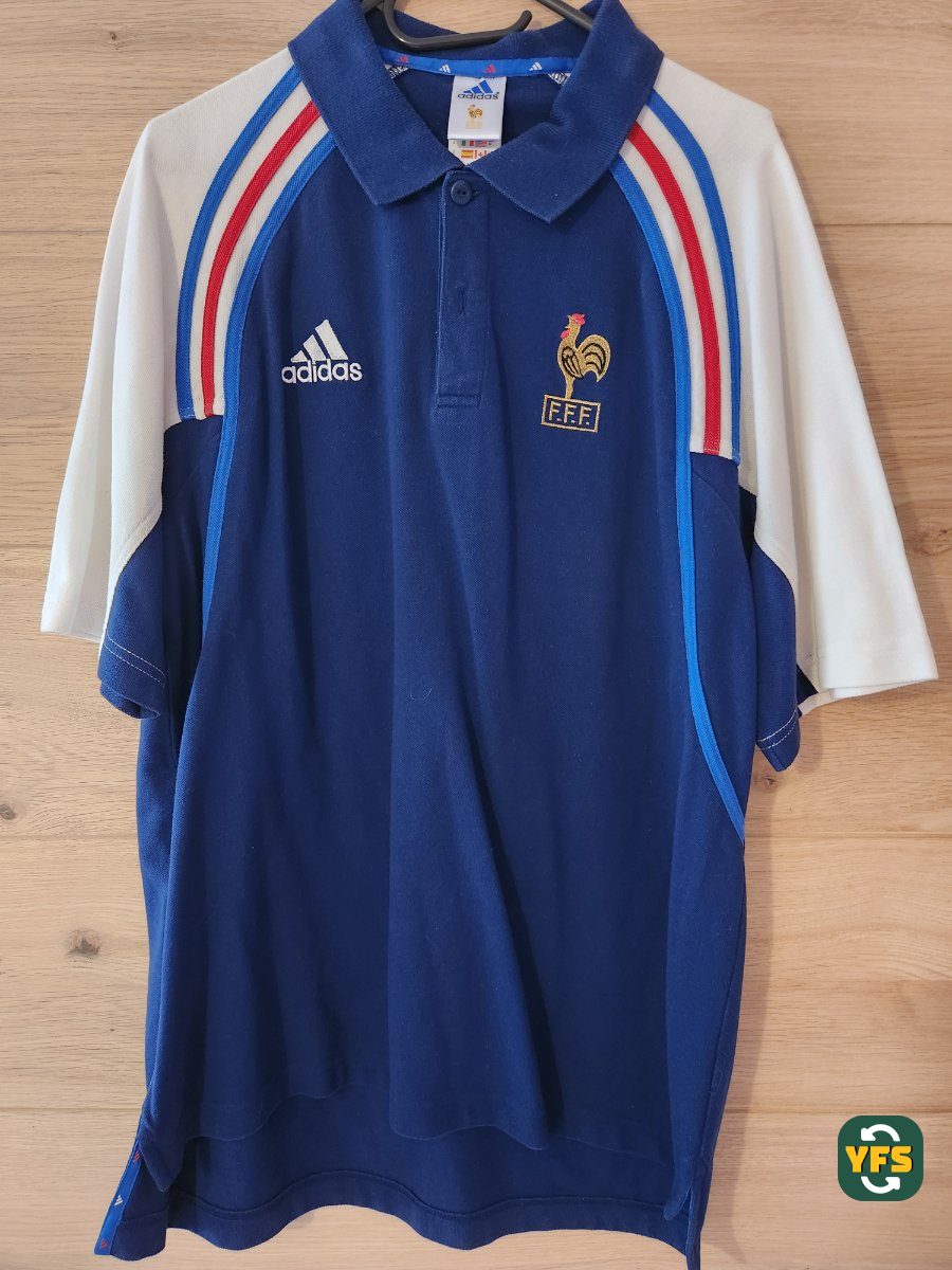 France 1999-2000 Training Store Version Adidas - YourFootballShirt - Photo 1