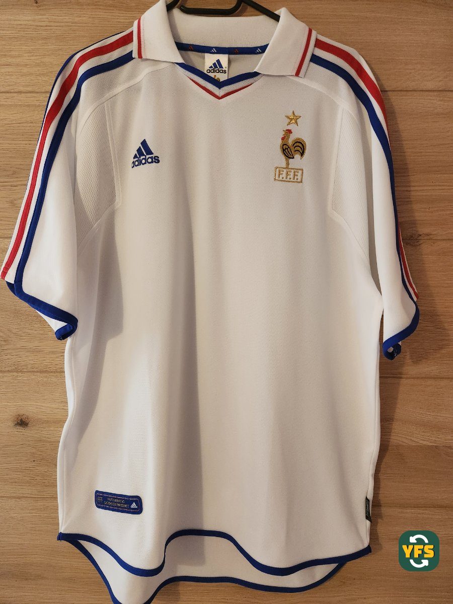 France 2000-2001 Away Store Version Adidas - YourFootballShirt - Photo 1