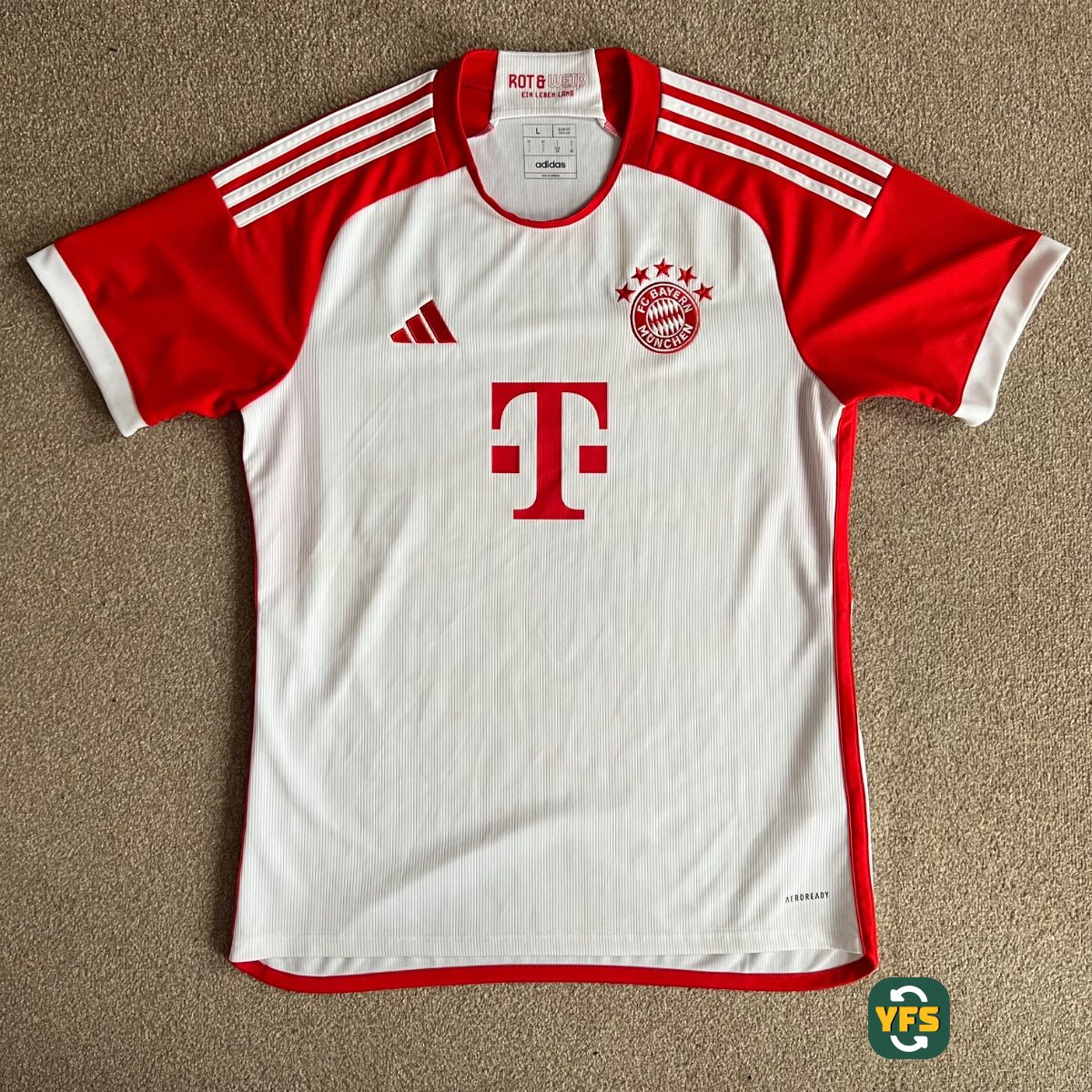 Bayern Munich 2023-2024 Home Store Version Adidas - YourFootballShirt - Photo 1