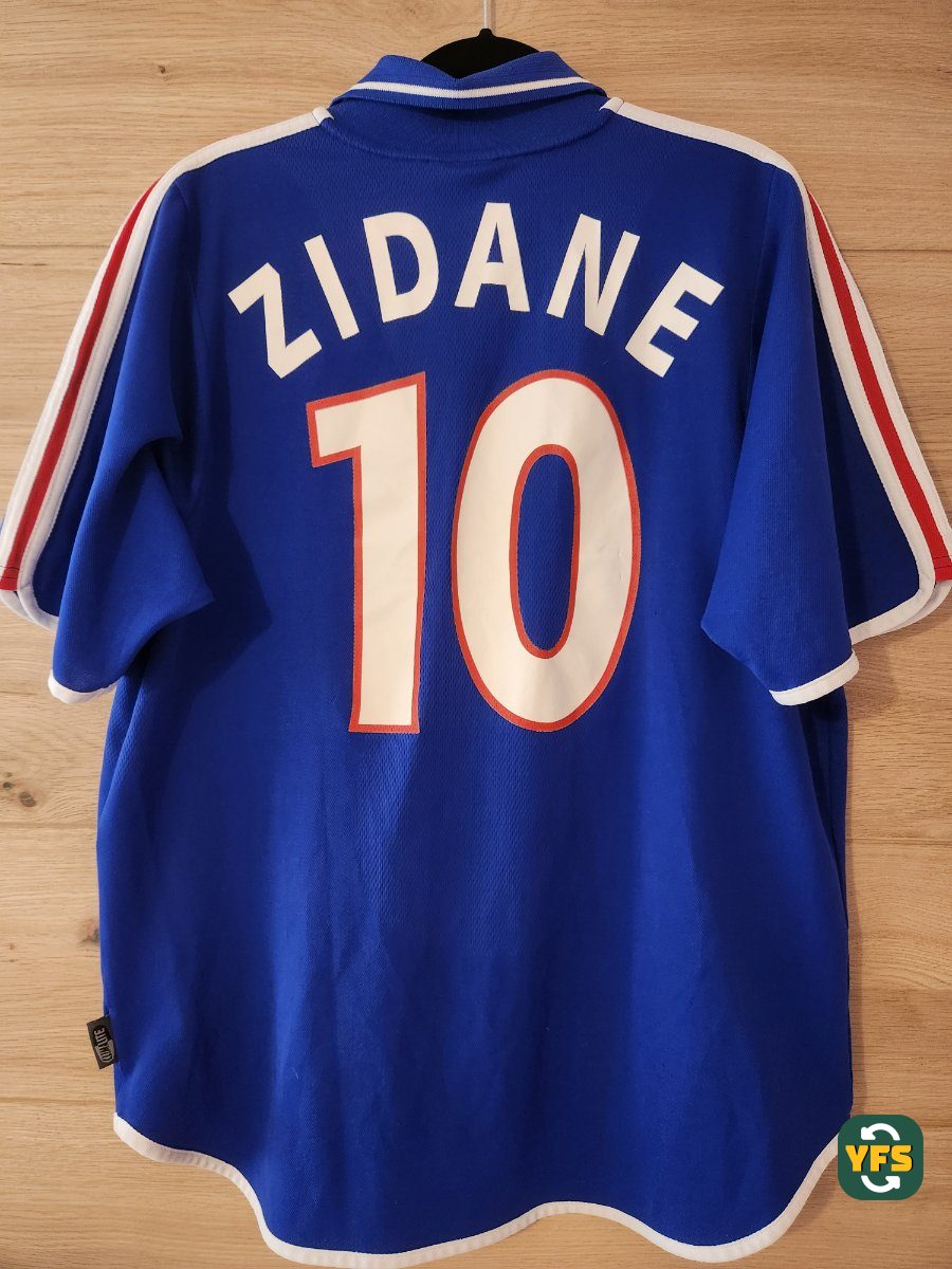 France 2000-2001 Home Store Version Adidas - YourFootballShirt - Photo 1