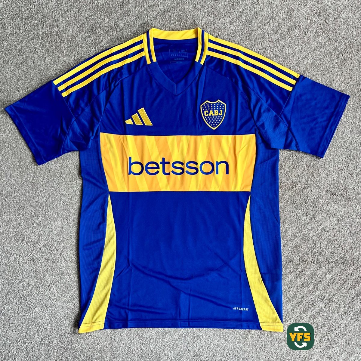 Boca juniors 2024-2025 Home Store Version Adidas - YourFootballShirt - Photo 1