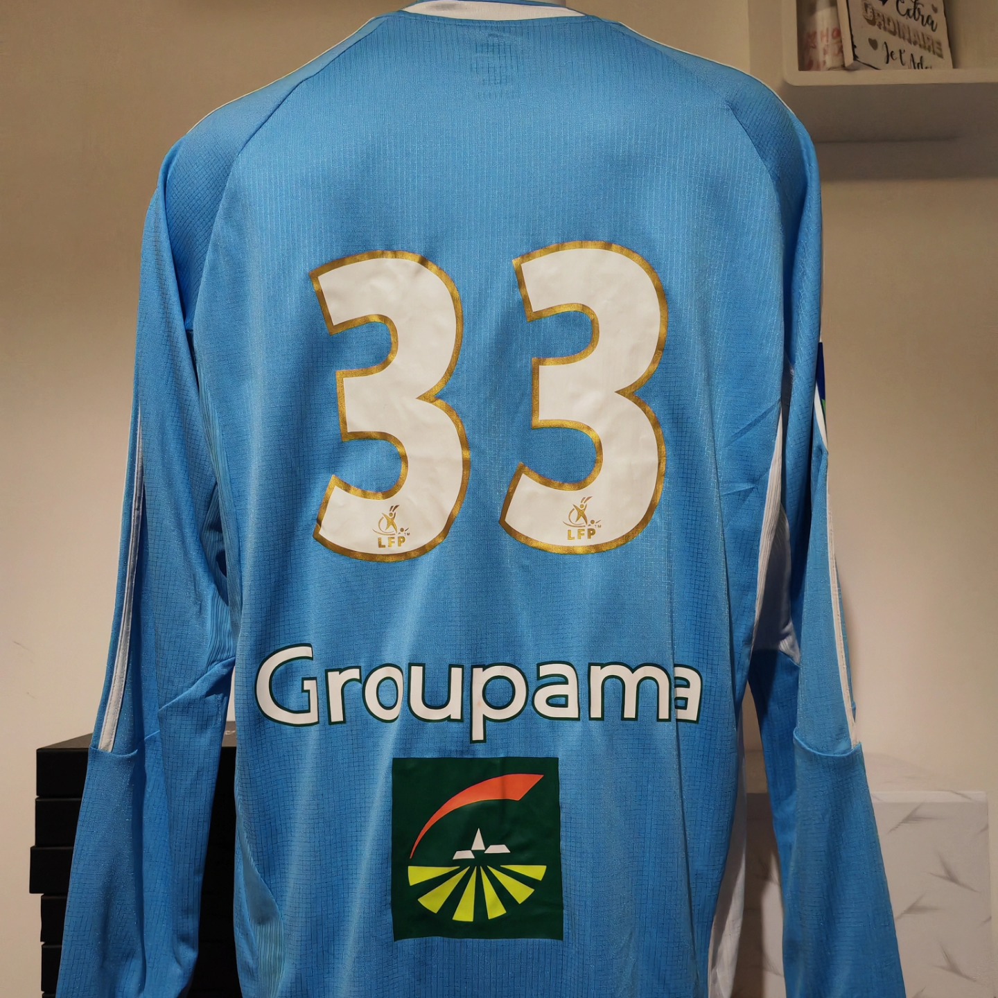 Olympique Marseille 2006-2007 Away Issued Adidas - YourFootballShirt - Photo 1