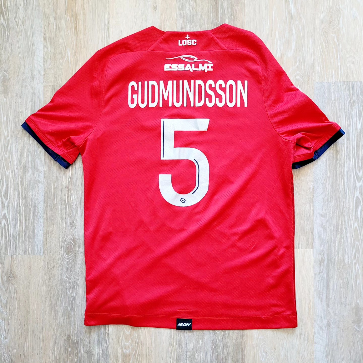 Lille 2021-2022 Home Store Version New Balance - YourFootballShirt - Photo 1
